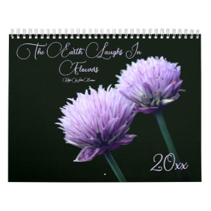 Calendário A Terra Ri Em Flores
