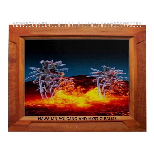 Calendário A vida no Havaí (Capa)