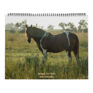 Calendário À volta da Fazenda