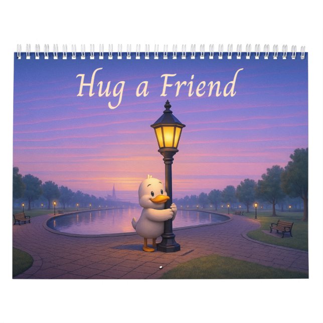 Calendário Abraçar um Amigo (Capa)