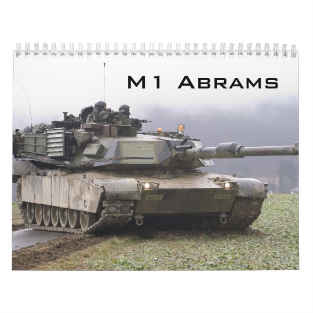 Calendário Abrams M1 (Capa)
