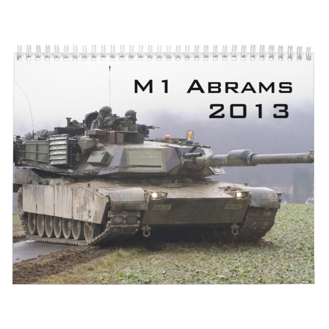 Calendário Abrams M1 (Capa)