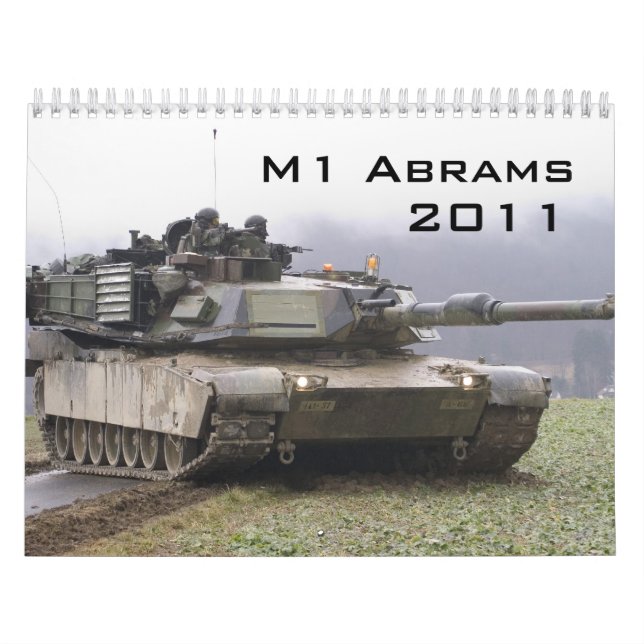 Calendário Abrams M1 (Capa)
