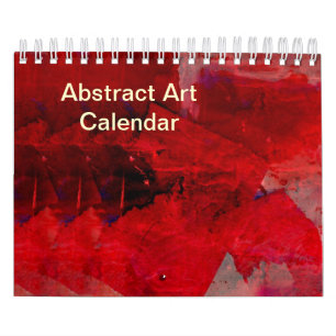 Calendário Abstrato Art