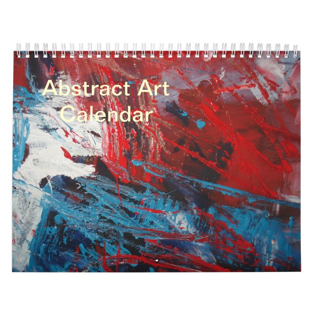 Calendário Abstrato Art (Capa)