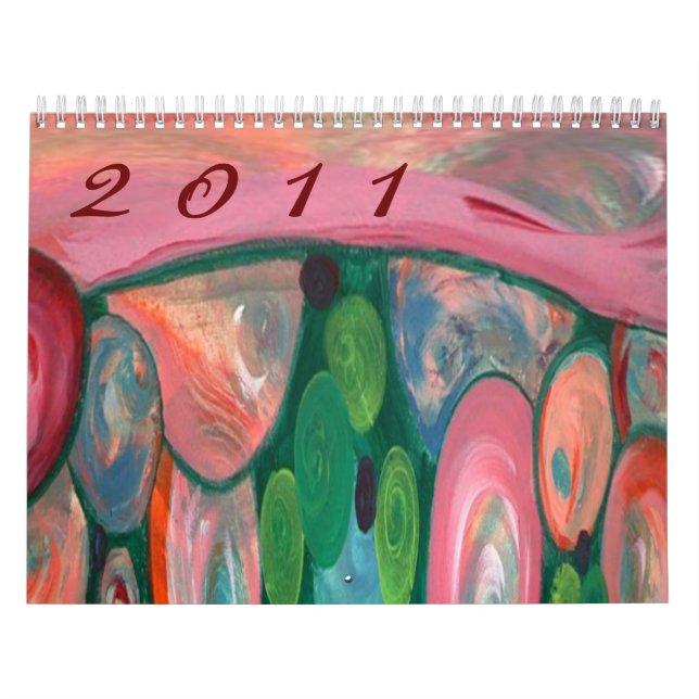 Calendário Abstrato de 2011 (Capa)