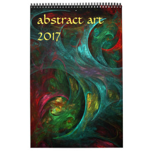 Calendário abstrato de 2017