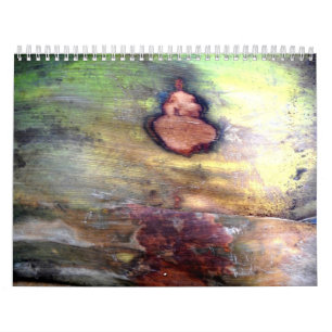 Calendário Abstrato natural no latido