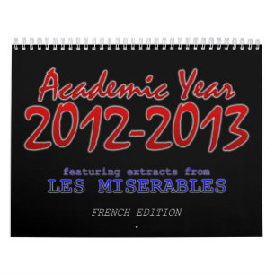 Calendário académico 2012-2013, francês