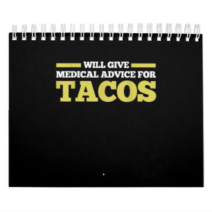 Calendário Aconselhamento Médico Enfermeira Taco Doutor Funn