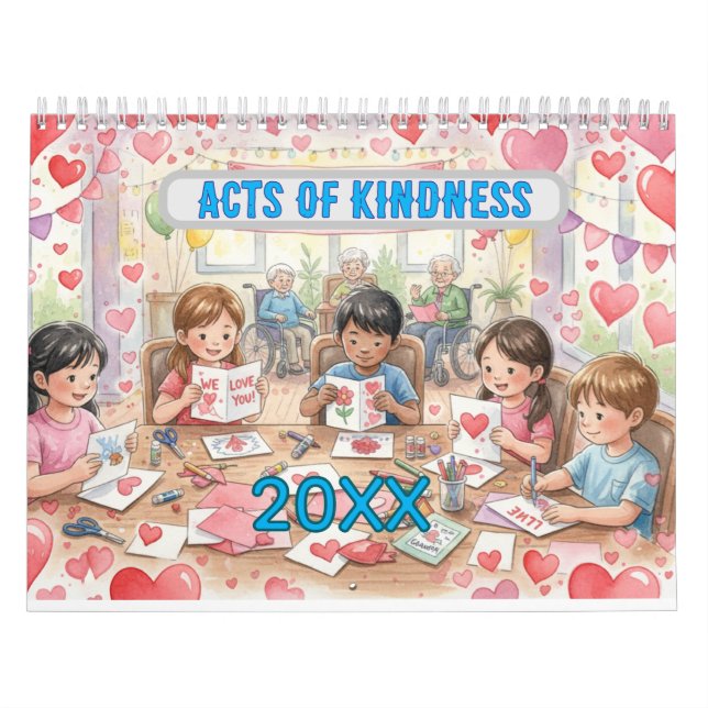 Calendário Acts of Kindness Every Month Calendar (Capa)