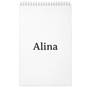 Calendário adicione seu próprio design 11" x 7" Página Simple