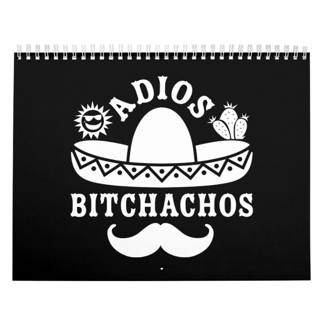 Calendário Adios Bitchachos Cinco De Mayo (Capa)