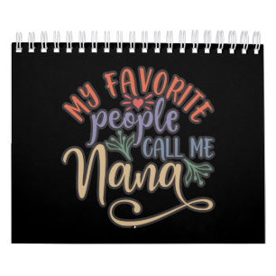 Calendário Adoro Ser Avó