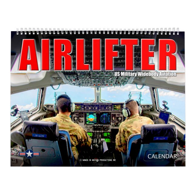 Calendário AERLIFTER - Aviação de corpos de comunicação milit (Capa)