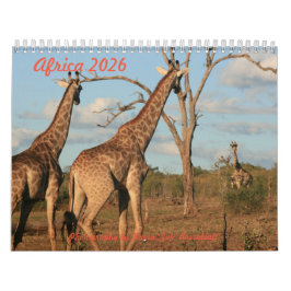 Calendário Africa - 2026 Calendar