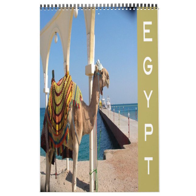 Calendário África - Egito - (Capa)