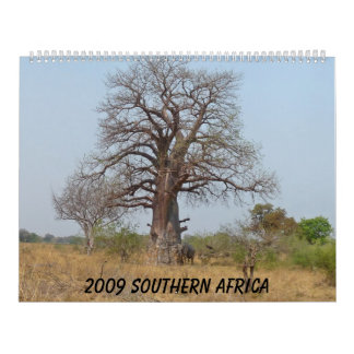 Calendário África meridional 2009