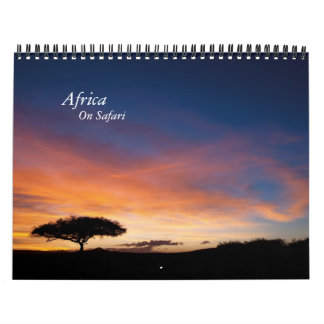 Calendário - África no safari