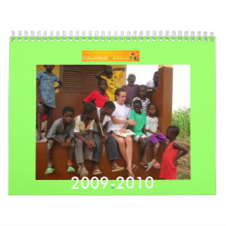 Calendário África voluntária