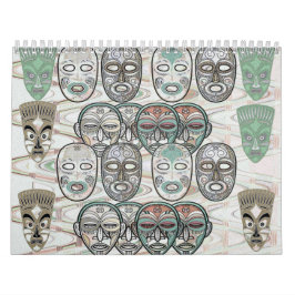 Calendário African Masks