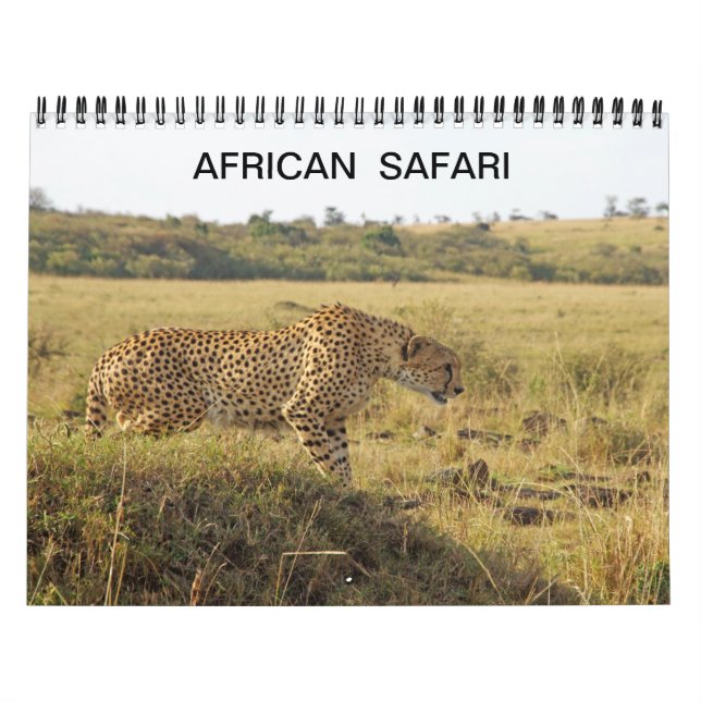 CALENDÁRIO AFRICAN SAFARI (Capa)
