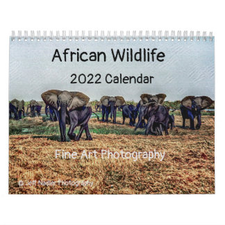Calendário Africano da Vida Selvagem 2022