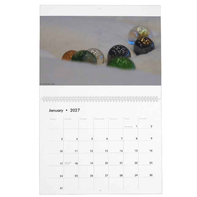 Calendário Afrouxando os mármores do q II (Jan 2027)