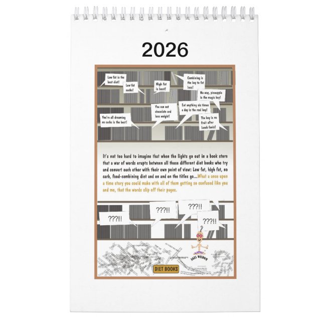 Calendário ageswdom cômico caminho para a verdade (Capa)