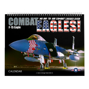 Calendário ÁGUIAS DE COMBATE! - F-15 Eagle