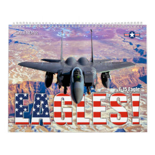Calendário ÁGUIAS! - F-15 Eagle