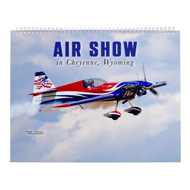 Calendário Air Show em Cheyenne, Wyoming (Capa)