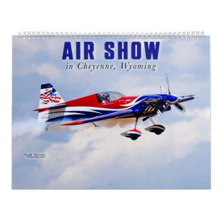 Calendário Air Show em Cheyenne, Wyoming Wild West