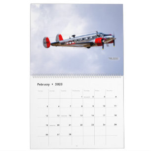 Calendário Air Show em Cheyenne, Wyoming Wild West Calendar