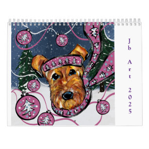 CALENDÁRIO AIREDALE TERRIER