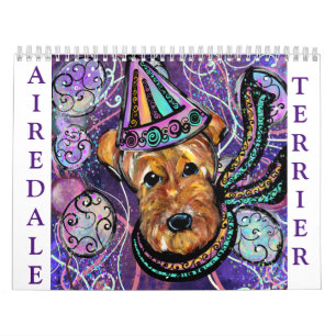 CALENDÁRIO AIREDALE TERRIER  2026