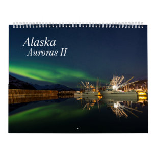 Calendário Alasca Aurora Calendar II