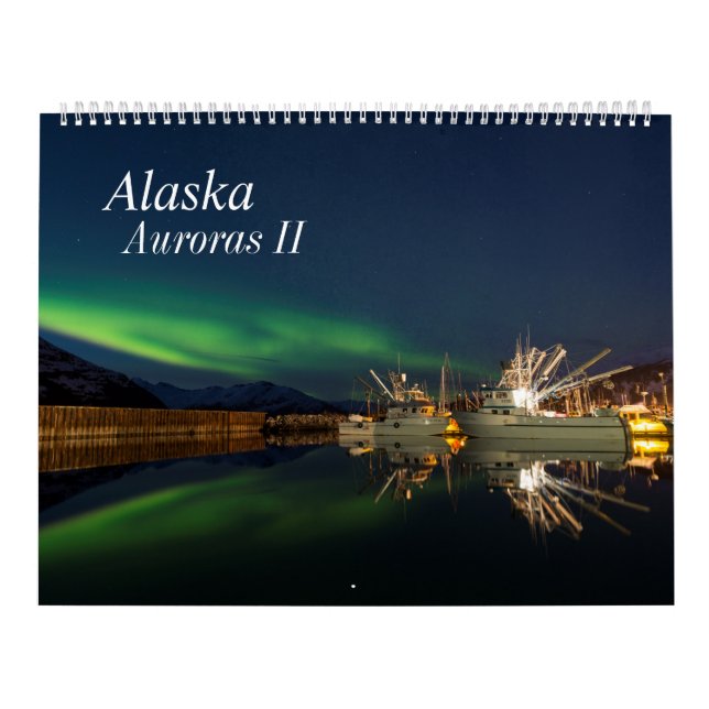 Calendário Alasca Aurora Calendar II (Capa)