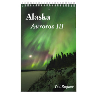Calendário Alasca Auroras III