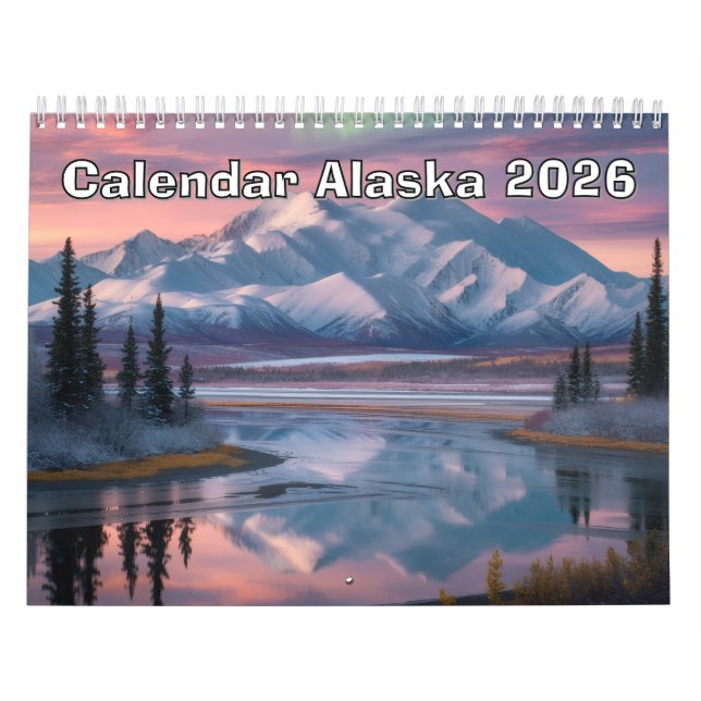 Calendário Alaska 2026 (Capa)