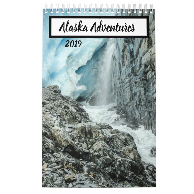 Calendário Alaska aventura-se 2019 (Capa)