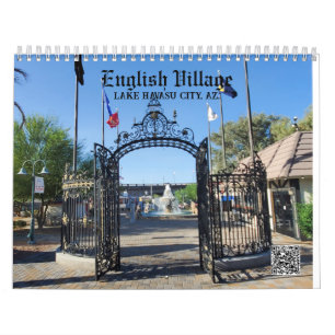 Calendário Aldeia Inglesa em Havasu