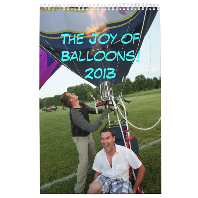 Calendário Alegria dos balões 2013 (Capa)
