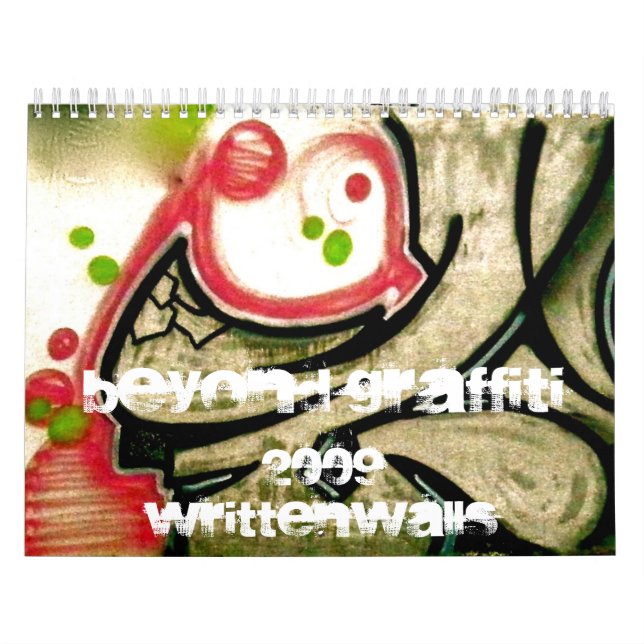 Calendário Além dos grafites 2009 - paredes escritas (Capa)
