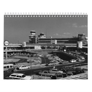 Calendário Alemanha vintage 1970