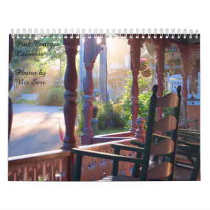 Calendário Algodão rosa do Vineyard de Martha