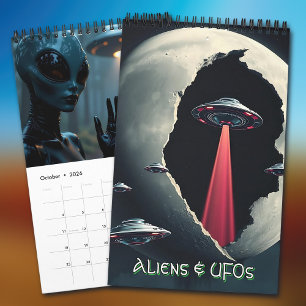 Calendário Alienígenas e OVNIs Ufologia