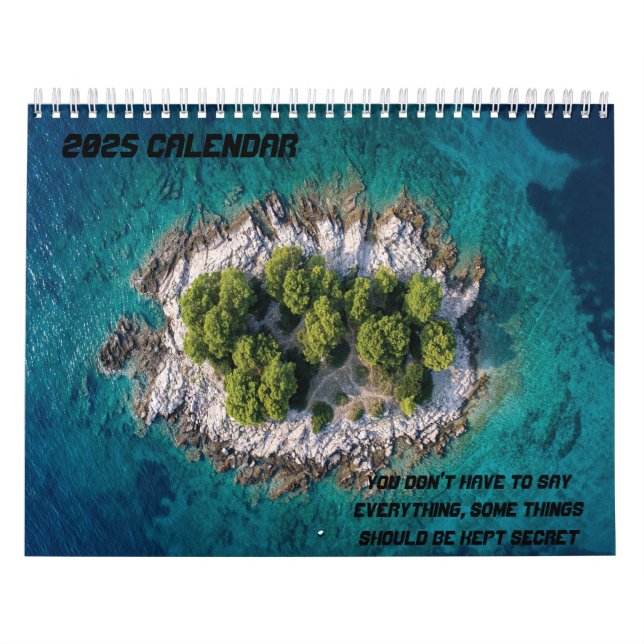 Calendário Amantes das ilhas 2025 (Capa)