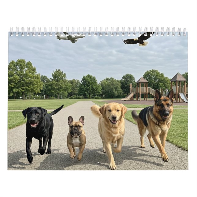 Calendário Amantes de Cães (Capa)