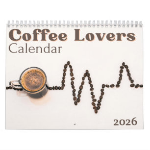 Calendário Amantes de Café 2026